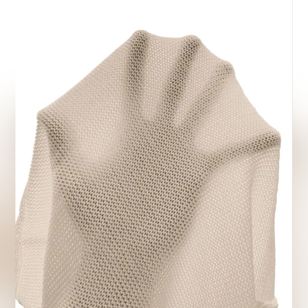 New Chic Knit Sleeveless Sweater Vest Top Cream Beige Tan Off White - Picture 7 of 9